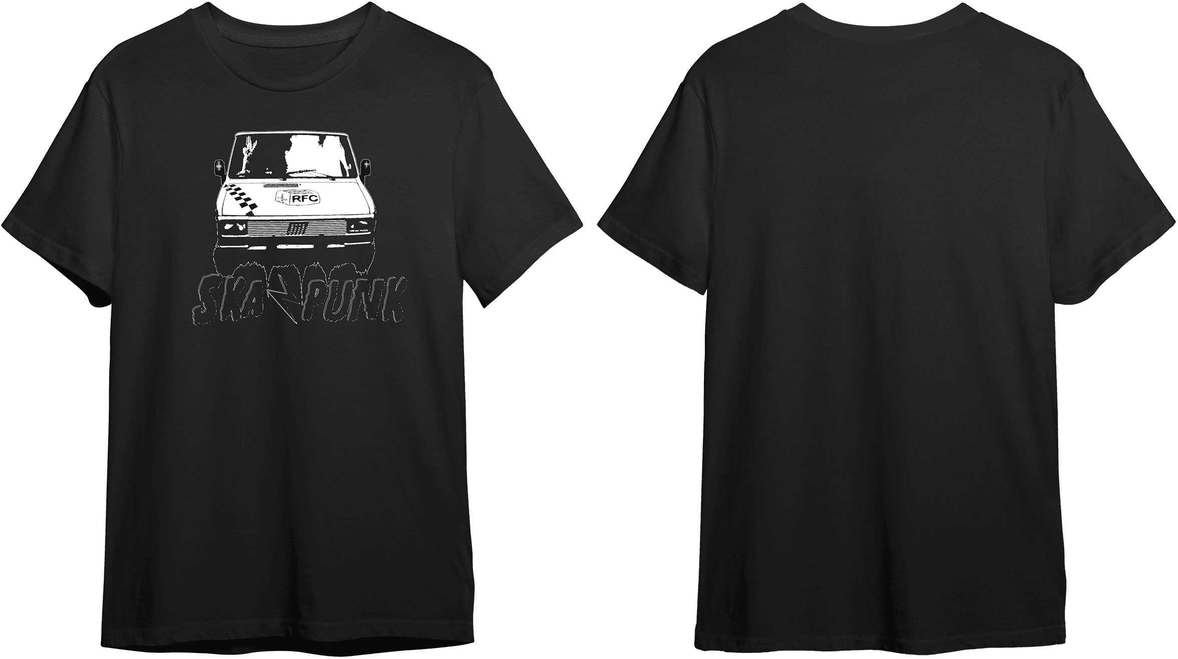 T-shirt RFC Bus Black and White